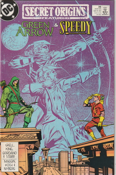 Secret Origins #38 (1989) - Green Arrow & Speedy