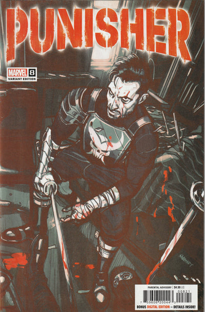 Punisher #8 (2023) - Joshua Sway Swaby Variant