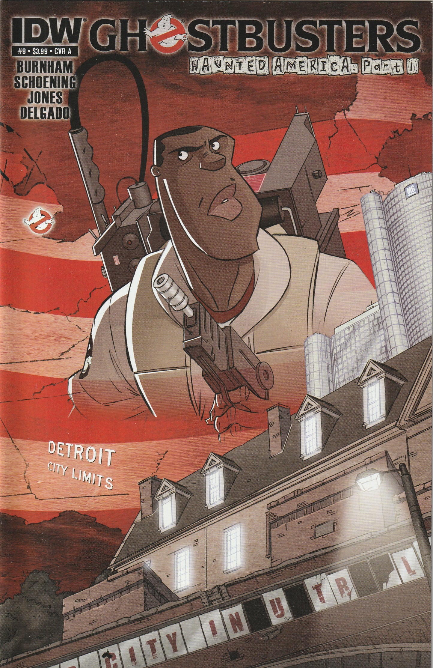 Ghostbusters #9 (2012) - Cover A Dan Schoening Cover
