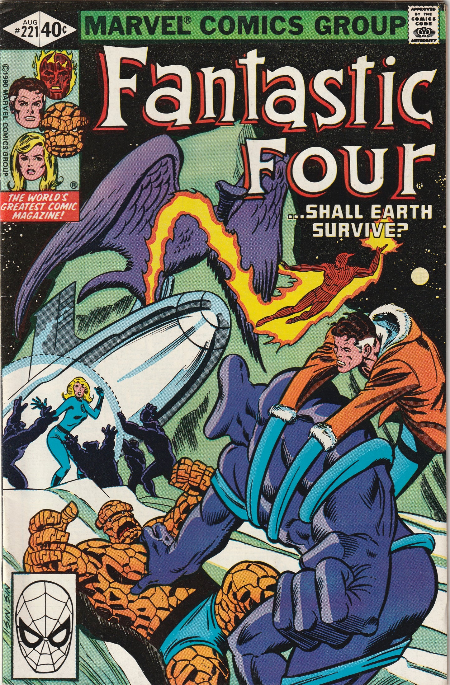 Fantastic Four #221 (1980) - John Byrne ends artwork