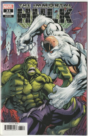 The Immortal Hulk #33, LGY #750 (2020) - Logan Lubera Variant Cover