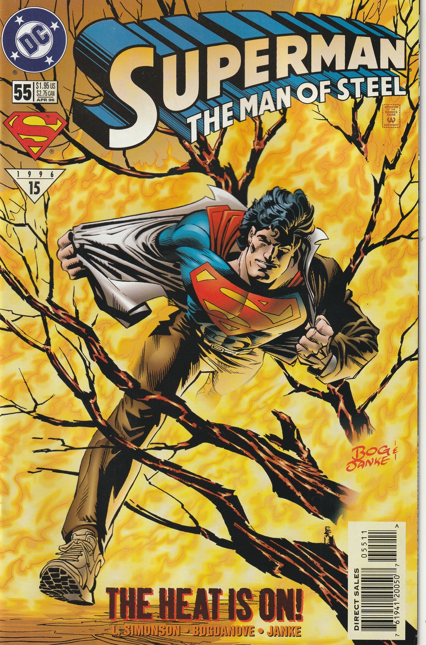 Superman: The Man of Steel #55 (1996)