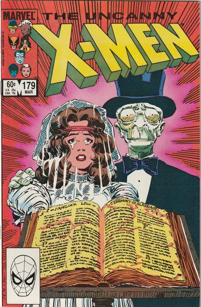 Uncanny X-Men #179 (1984) - 1st Appearance of Leech, 1st appearance of Healer (Morlock)