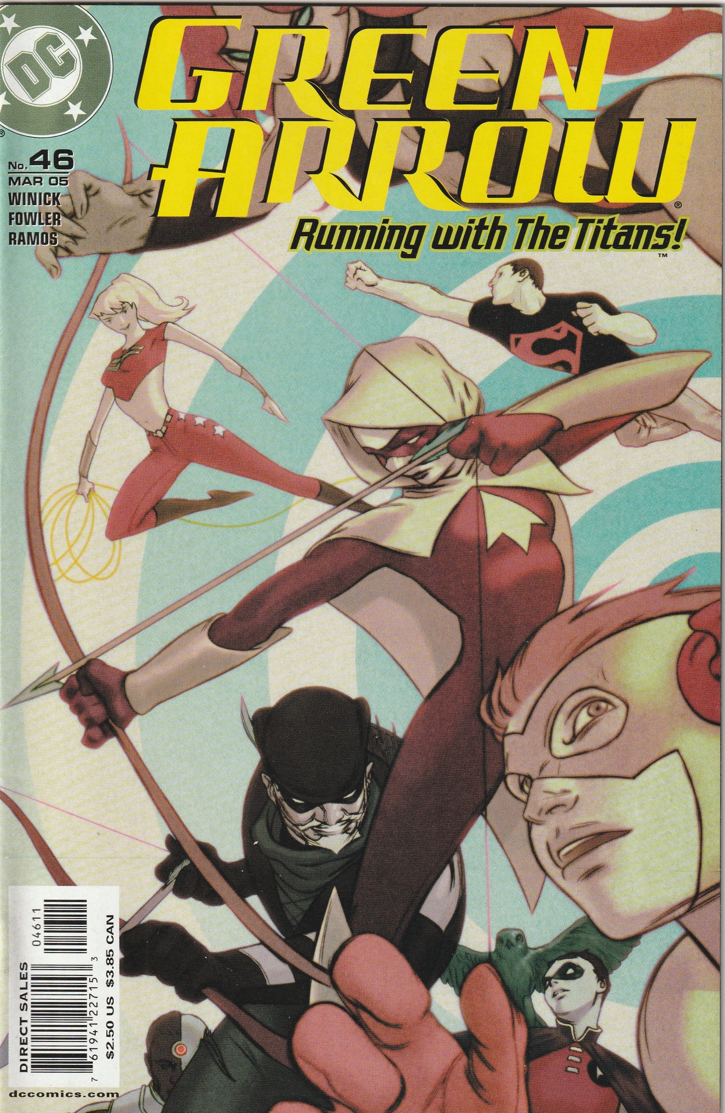 Green Arrow #46 (2005) - Teen Titans guest appearance