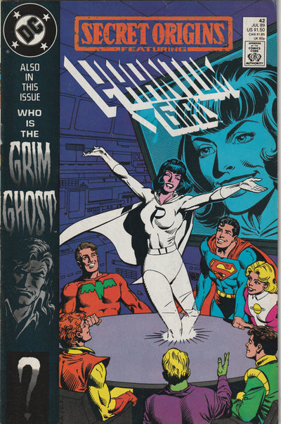 Secret Origins #42 (1989) - Phantom Girl and Grim Ghost