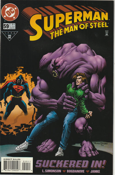 Superman: The Man of Steel #59 (1996)