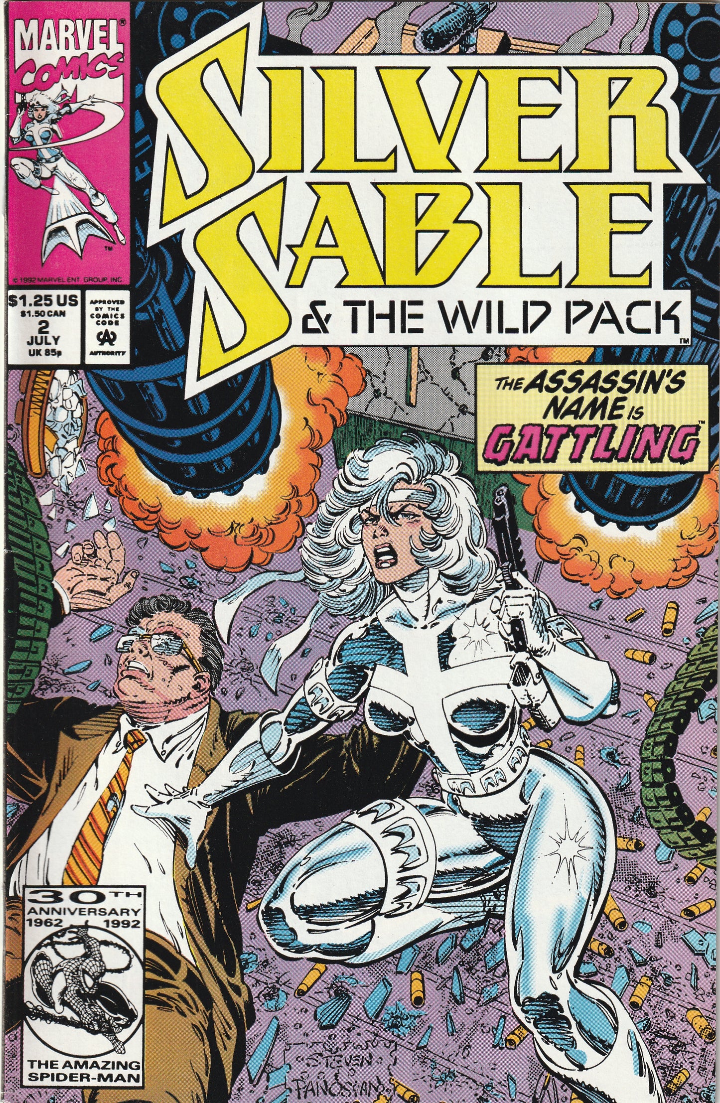 Silver Sable & The Wild Pack #2 (1992)