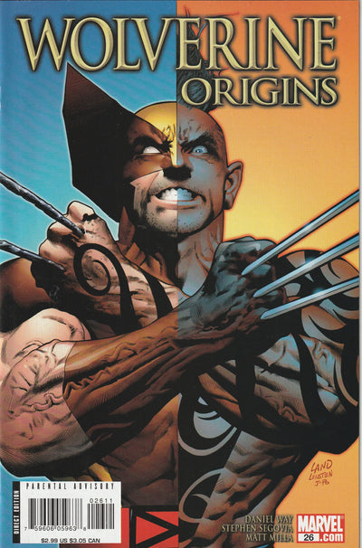 Wolverine Origins #26 (2008) - Daniel Way, Greg Land cover