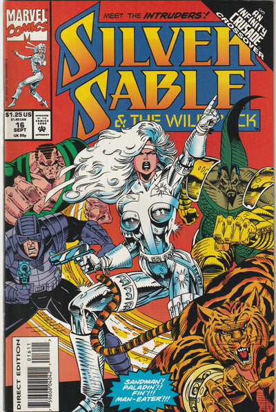 Silver Sable & The Wild Pack #16 (1993)