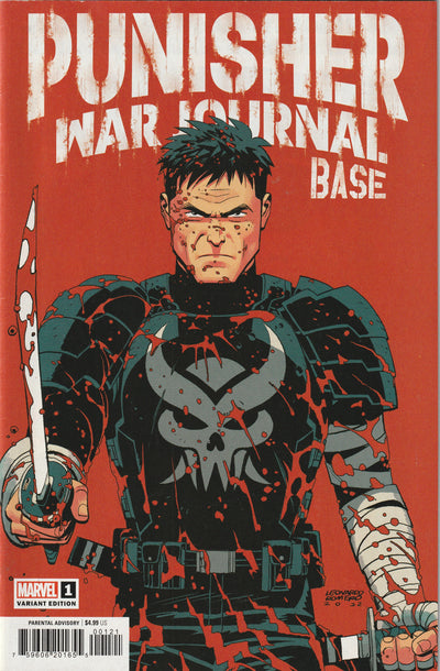 Punisher War Journal Base #1 (2023) - Leonardo Romero Variant Cover
