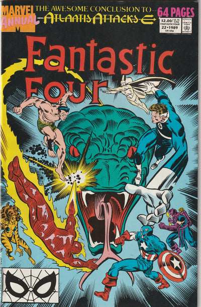 Fantastic Four Annual #22 (1989) - Atlantis Attacks