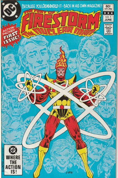 Fury of Firestorm #1 (1983) - 1st Appearance of Black Bison, 1st Appearance of Lorraine Reilly