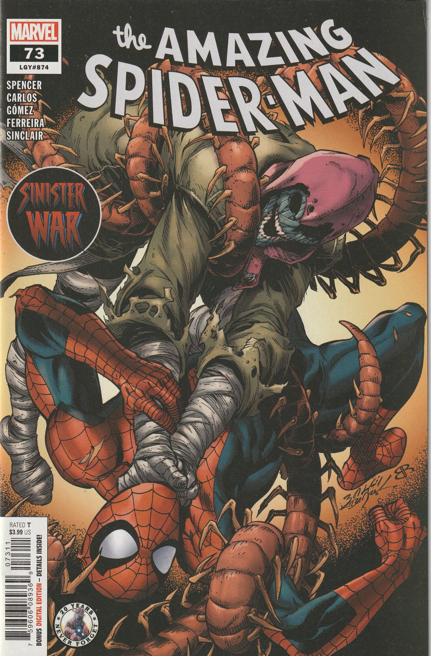 Amazing Spider-Man #73 (LGY #874) (2021)