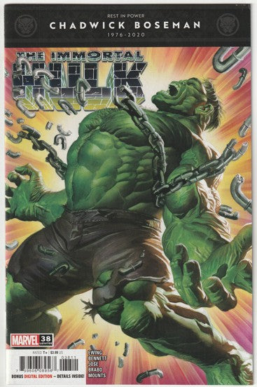 The Immortal Hulk #38, LGY #755 (2020)