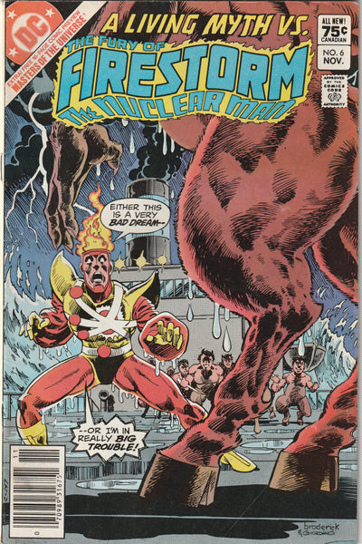 Fury of Firestorm #6 (1982) - Canadian Price Variant - 16-Page Masters of the Universe Preview