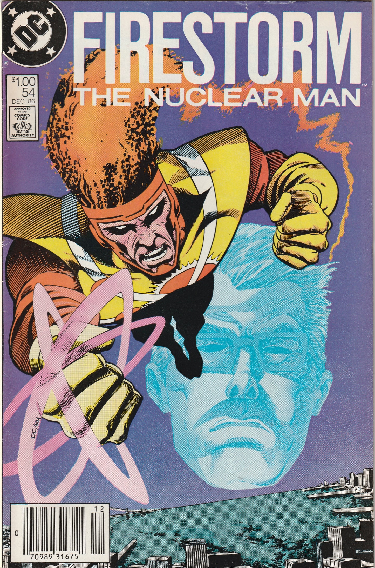 Fury of Firestorm #54 (1986) - Canadian Price Variant