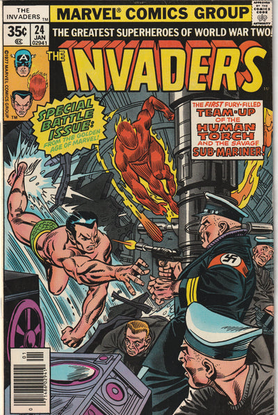 The Invaders #24 (1978) - Reprint of Marvel Mystery