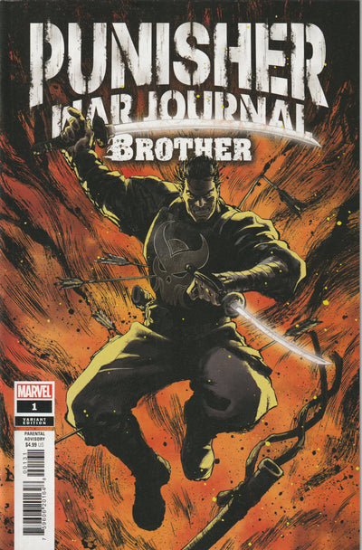 Punisher War Journal Brother #1 (2022) - Superlog Variant Cover