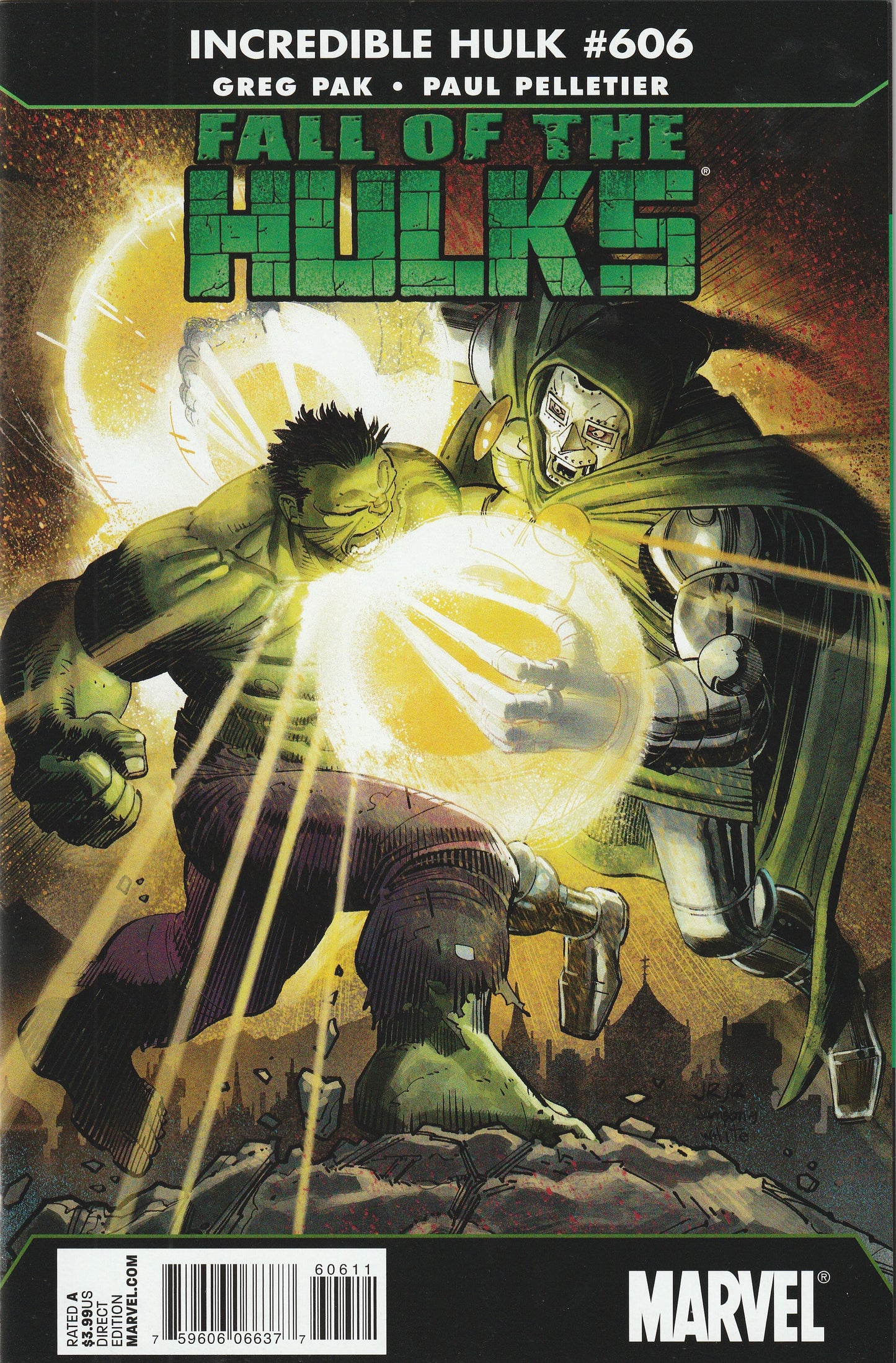 Incredible Hulk #606 (2010) - Fall of the Hulks tie-in