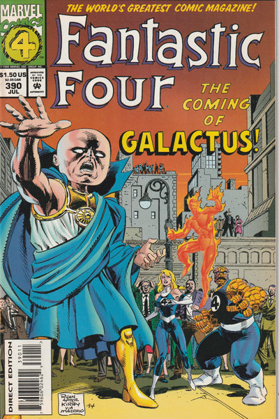 Fantastic Four #390 (1994) - Classic cover