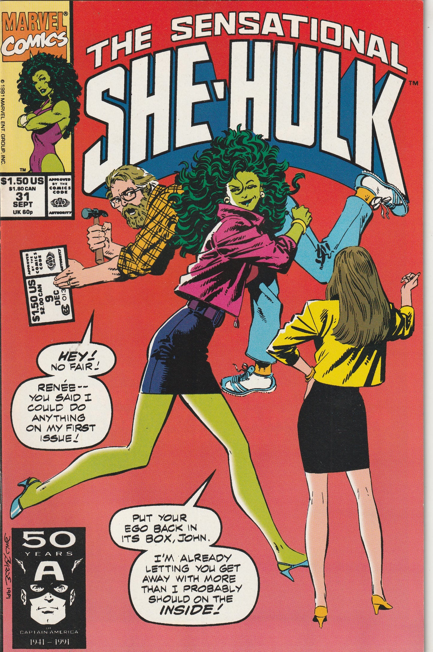 Sensational She-Hulk #31 (Vol 2, 1991) - John Byrne art