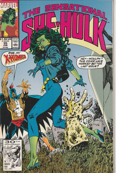 Sensational She-Hulk #35 (Vol 2, 1992) - John Byrne art