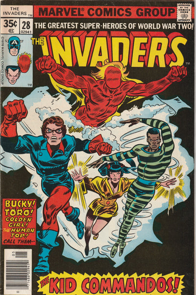 The Invaders #28 (1978) - 1st Appearance of The Kid Commandos