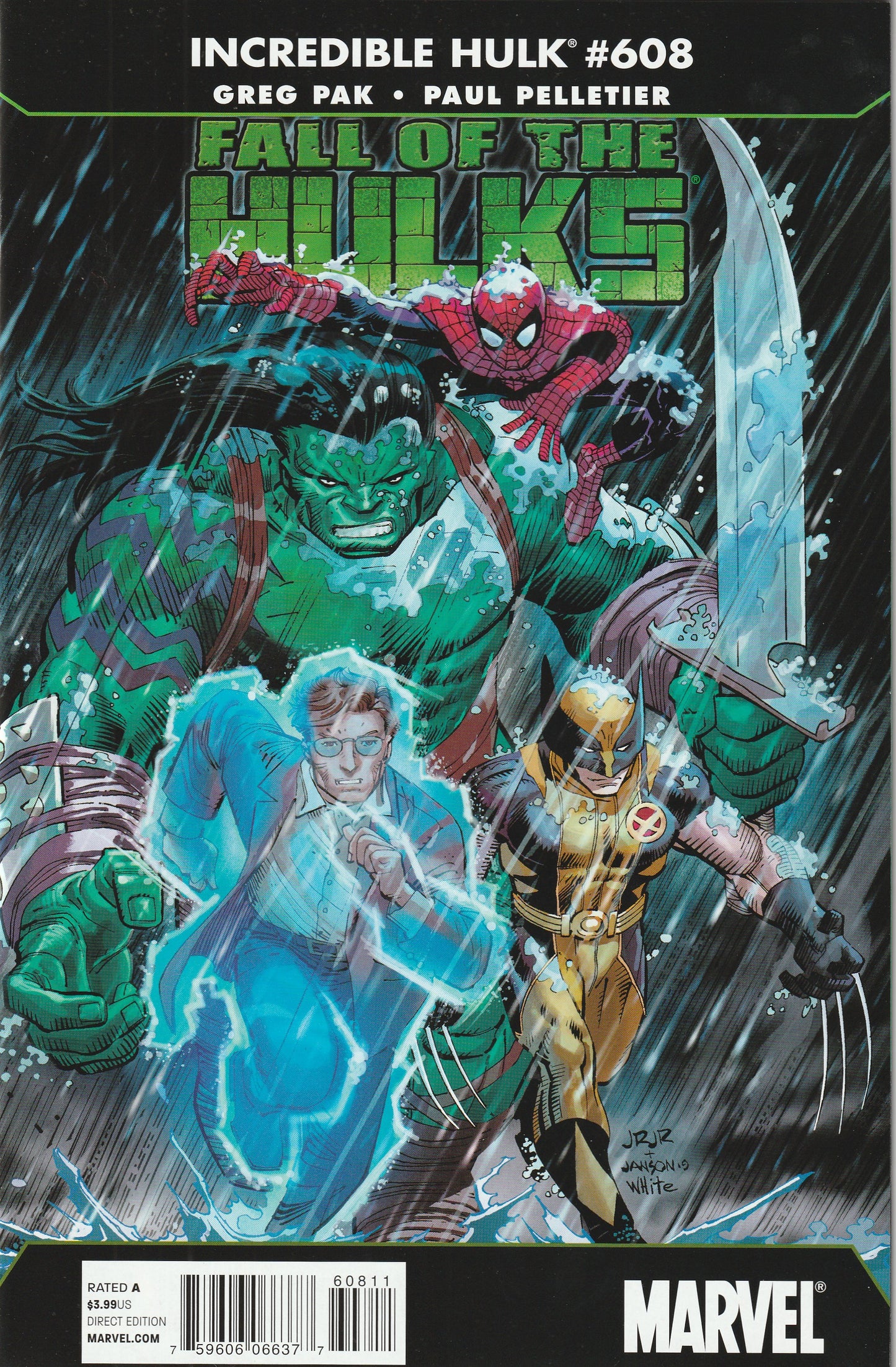 Incredible Hulk #608 (2010) - Fall of the Hulks tie-in