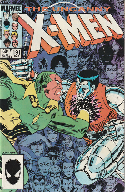 Uncanny X-Men #191 (1985) - 1st Appearance of NIMROD & Arilynn Williams