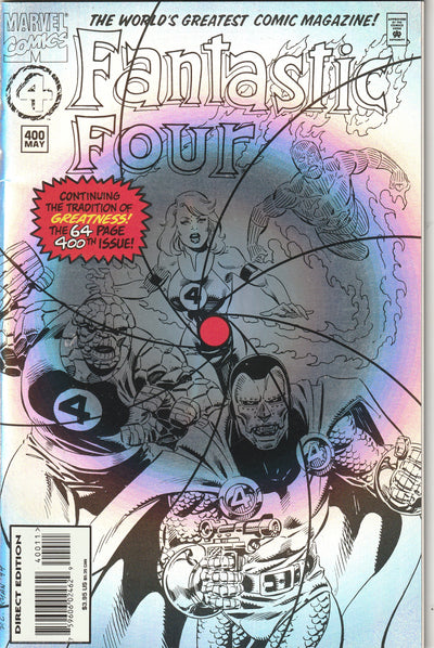 Fantastic Four #400 (1995) - Foil prismatic cover