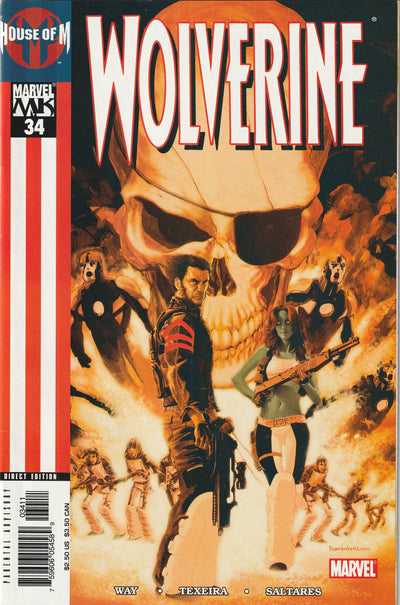 Wolverine #34 (2005) - House of M tie-in