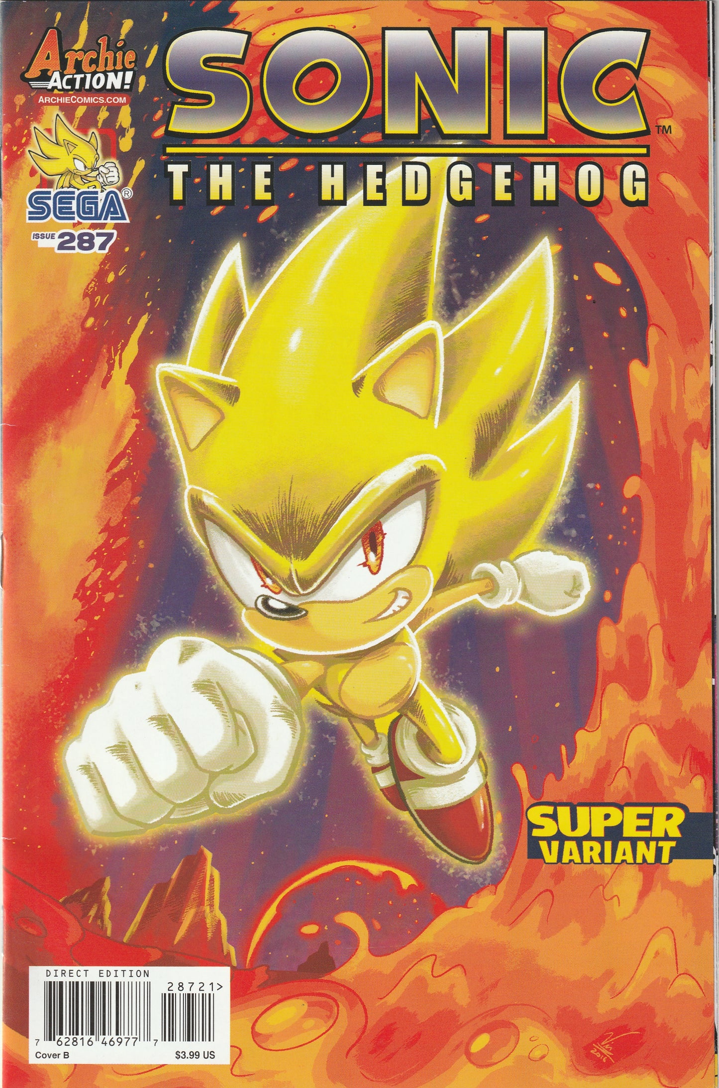 Sonic the Hedgehog #287 (2016)