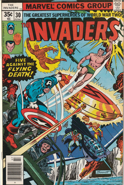 The Invaders #30 (1978) - Blitzkrieg Squad Appearance