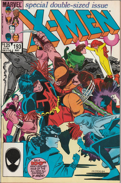 Uncanny X-Men #193 (1985) - Double size, 2nd Appearance Firestar