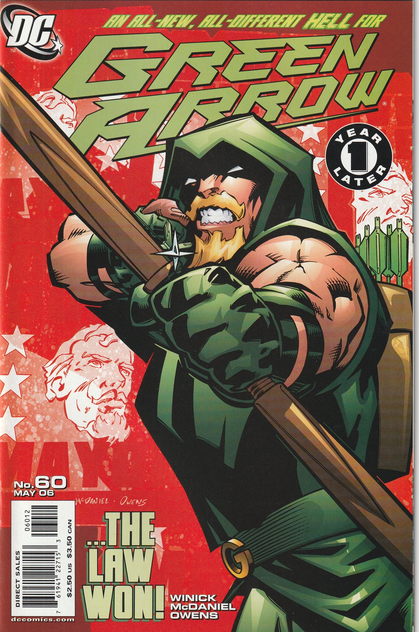 Green Arrow #60 (2006) - 2nd Print