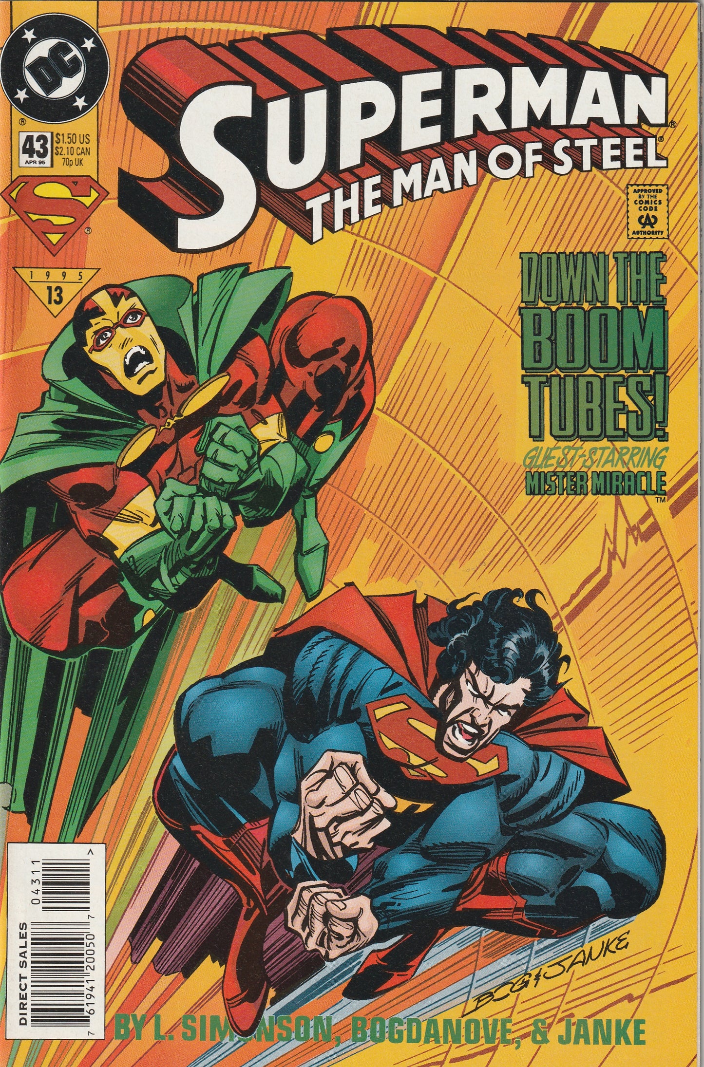 Superman: The Man of Steel #43 (1995)