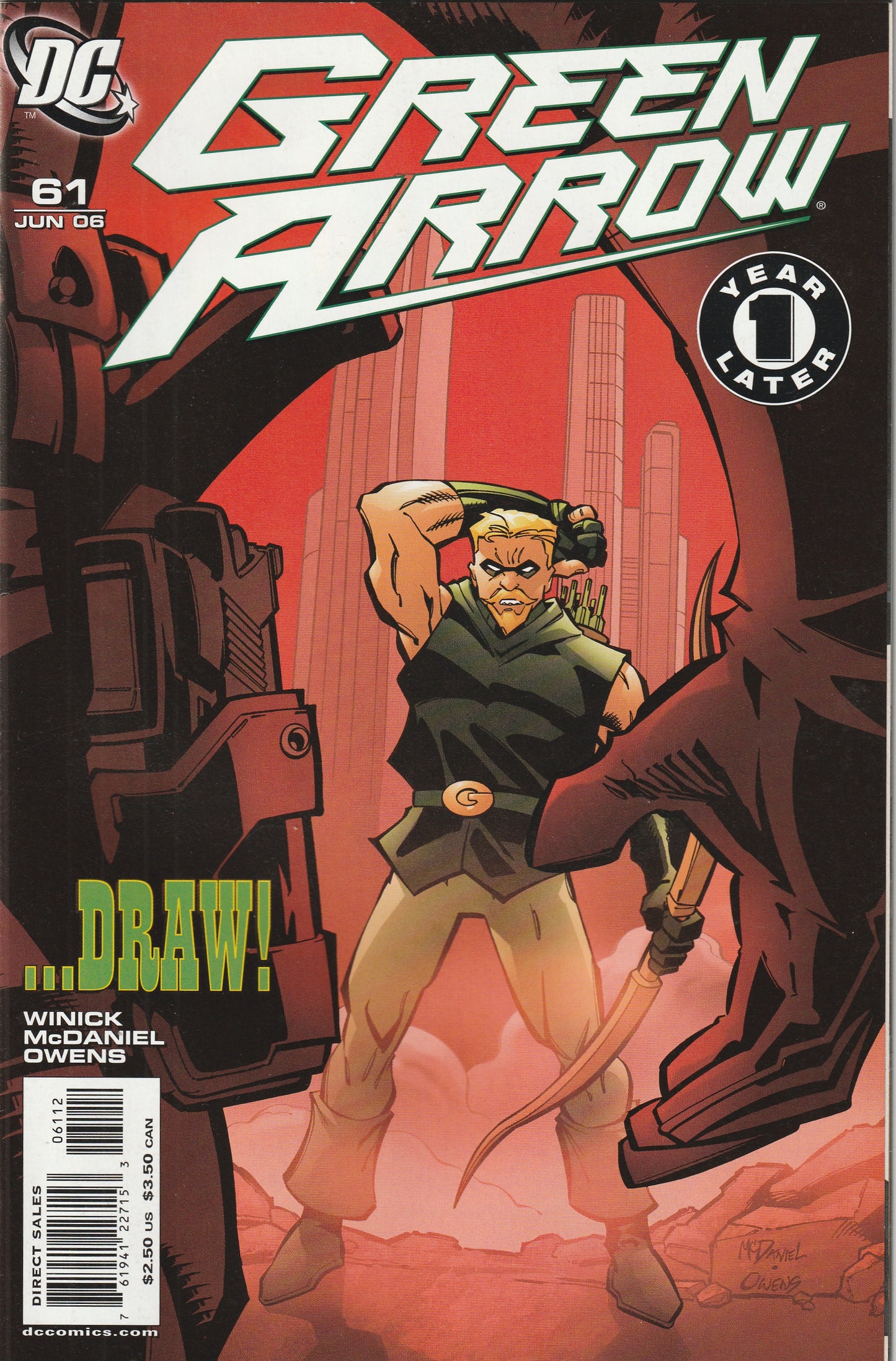 Green Arrow #61 (2006) - 2nd Print