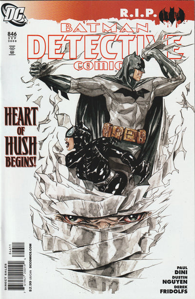 Detective Comics #846 (2008) - Batman R.I.P. Tie-In, Heart of Hush begins