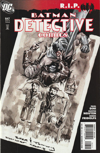 Detective Comics #847 (2008) - Batman R.I.P. Tie-In