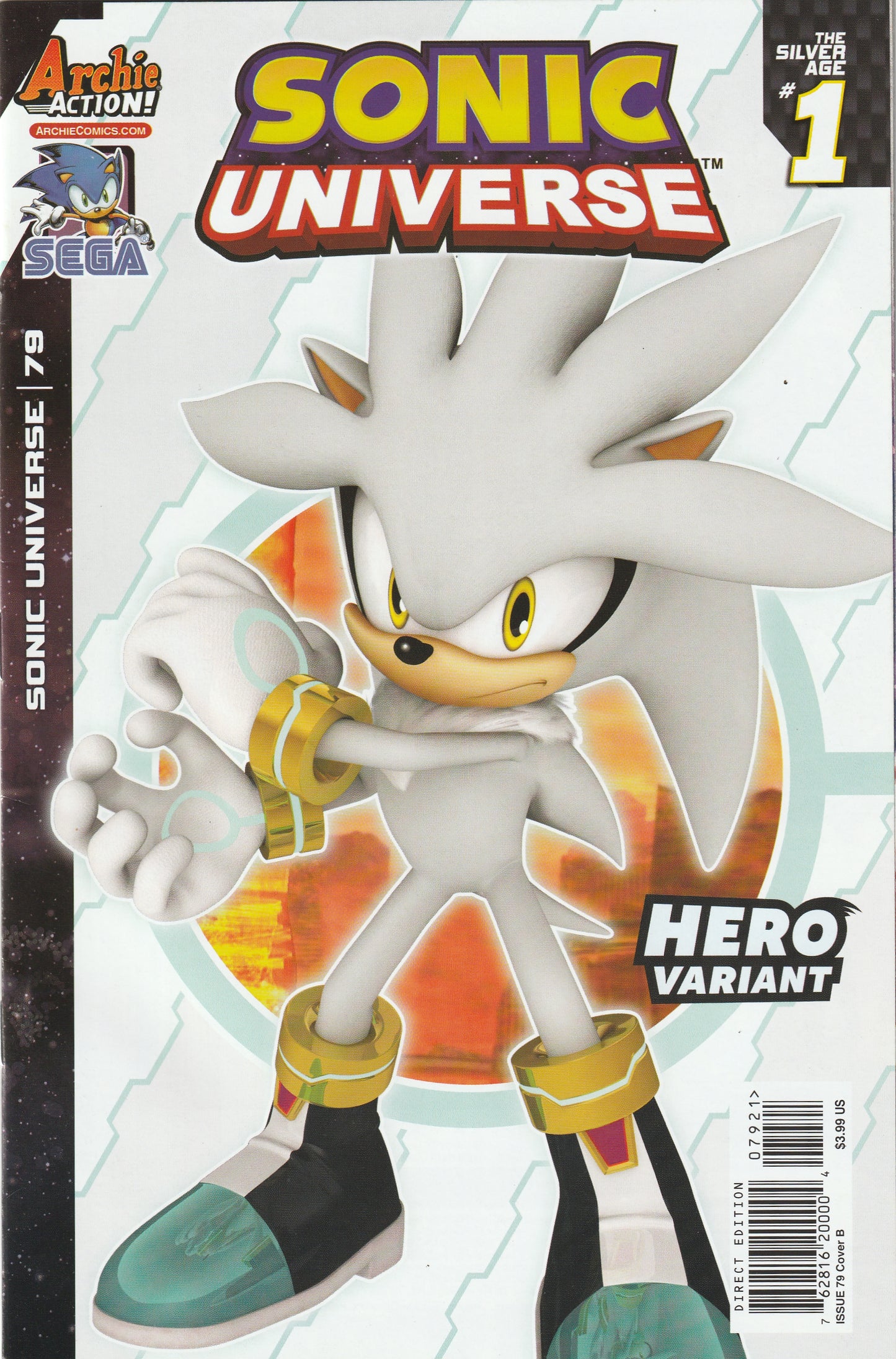 Sonic Universe #79 (2015) - SEGA Variant Cover