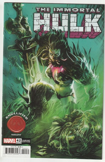 The Immortal Hulk #42, LGY #759 (2021) - Alexander Lozano Knullified Variant Cover