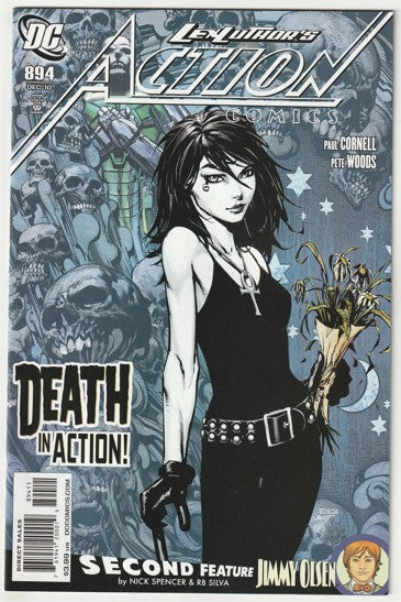 Action Comics #894 (2010) - 1st cover appearance of Death on a mainstream DC book