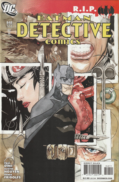 Detective Comics #848 (2008) - Batman R.I.P. Tie-In