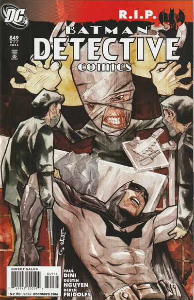 Detective Comics #849 (2008) - Batman R.I.P. Tie-In