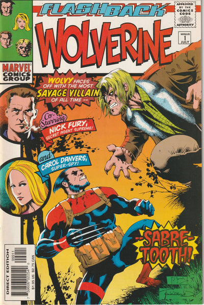 Wolverine #-1 (1997) - Flashback