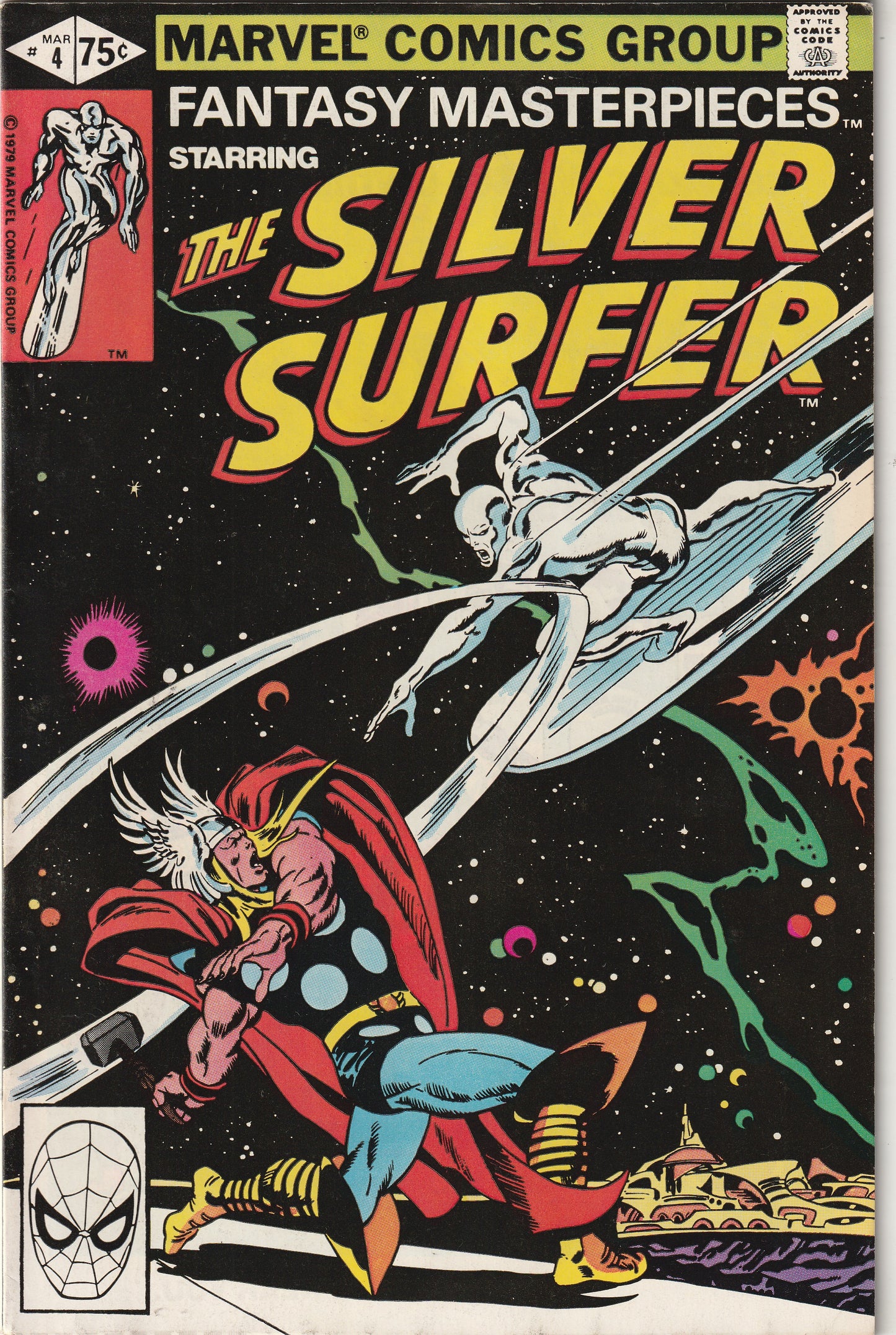 Fantasy Masterpieces Starring Silver Surfer #4 (Vol 2, 1980)