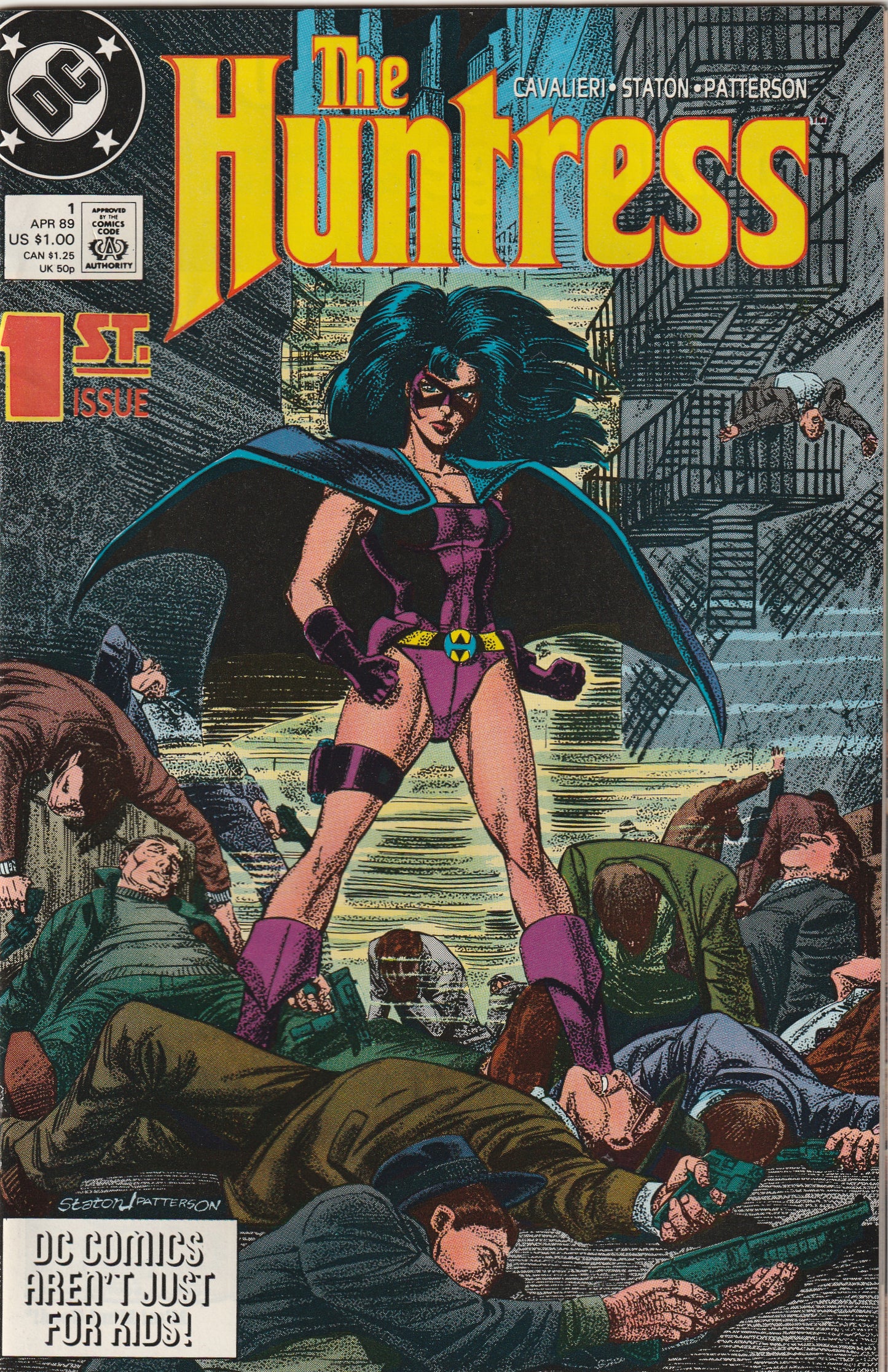 The Huntress #1 (1989) - 1st Appearance of the Huntress (Helena Bertinelli)