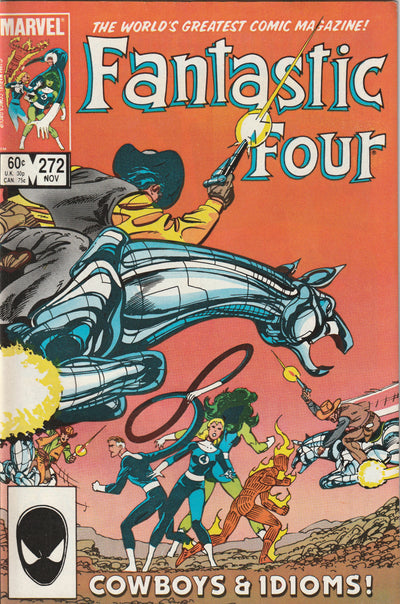 Fantastic Four #272 (1984) - 1st Cameo Appearance of Nathaniel Richards