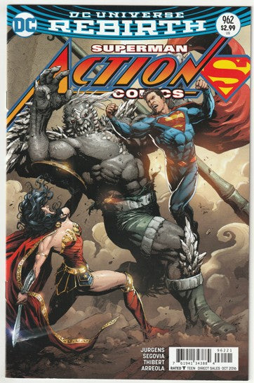 Action Comics #962 (2016) - Rebirth, Gary Frank Variant Cover