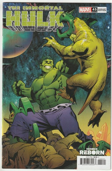 The Immortal Hulk #45, LGY #762 (2021) - Carlos Pacheco Reborn Variant Cover